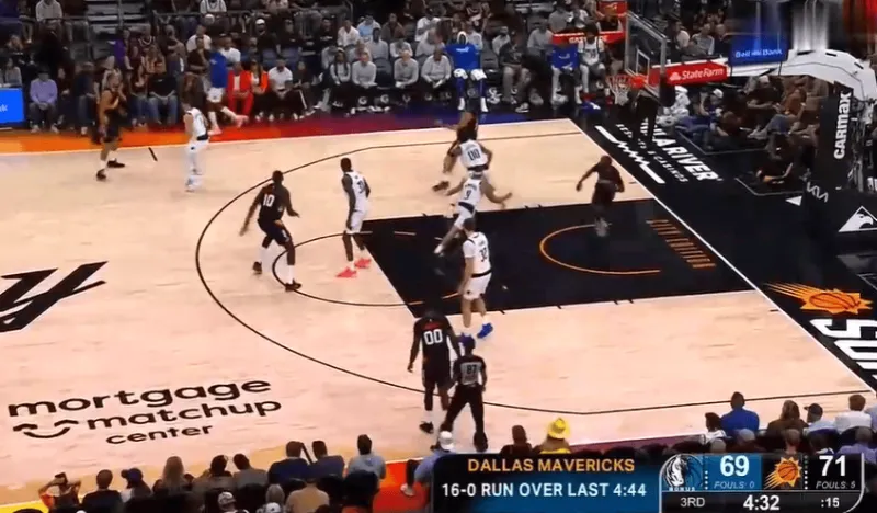 开云网站入口官网-突然断电！太阳近四分钟不得分，独行侠轰出16-0追到差2分